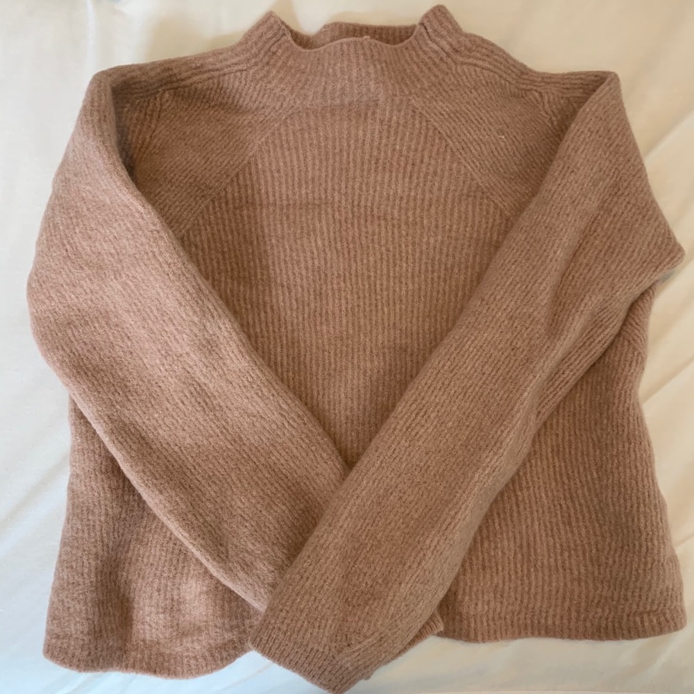 Pink Crop Sweater